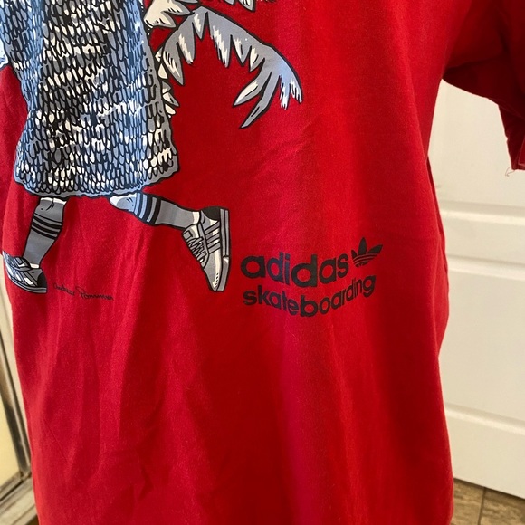 Adidas X Andrew Pommier Mens Skateboarding T-shirt - Picture 6 of 8